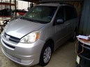 2005 TOYOTA SIENNA, SILVER, LE MODEL, 3.3L, FWD, AT.  Z26278